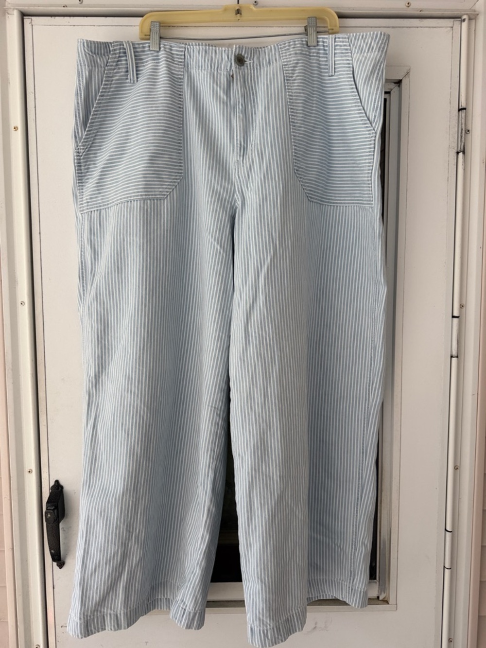 Old Navy Baggy railroad stripe jeans